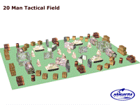 TACTICAL PACKAGE 20 MAN 100 Bunkers